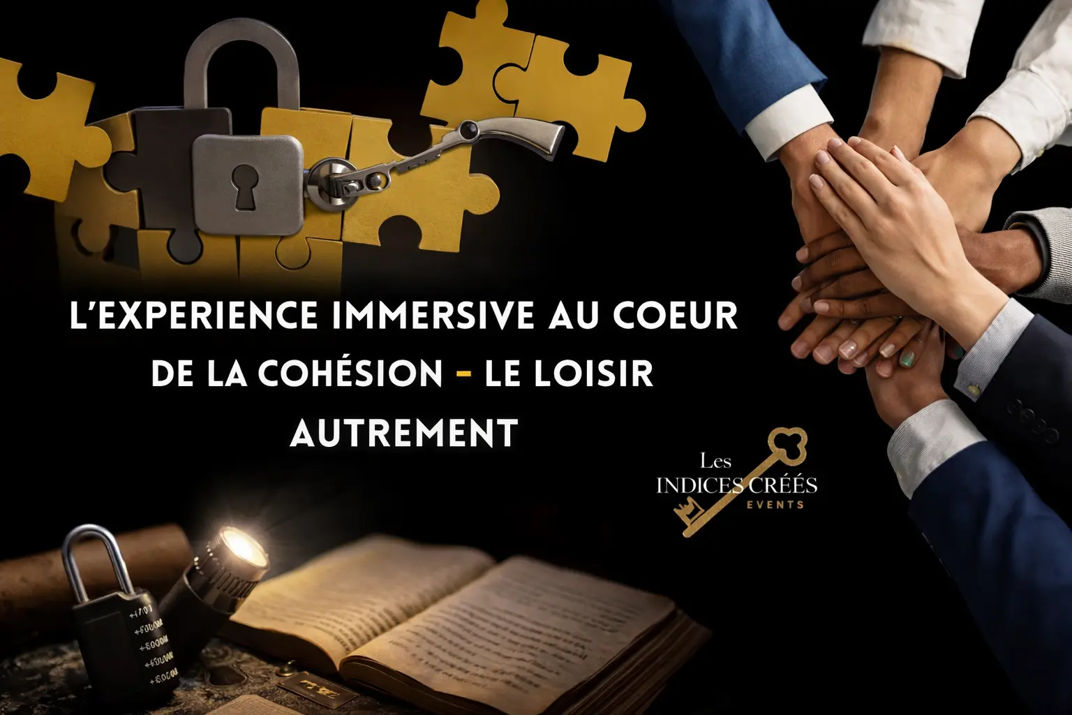 L’expérience immersive au cœur de la cohésion par Les Indices Créés